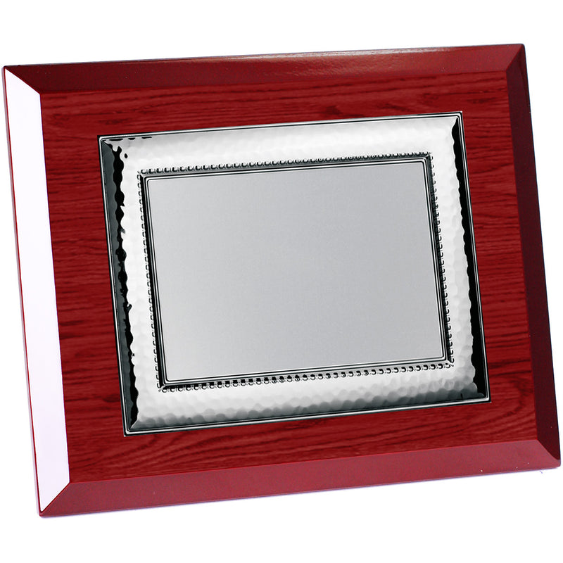 Wide Relief Aluminum Tribute Plaque 