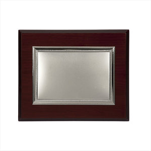 Placa Homenaje Plata Perlado