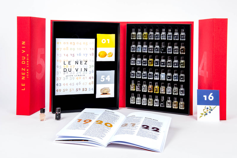 Le Nez du Vin - Coffret de 54 arômes de vins de Jean Lenoir 
