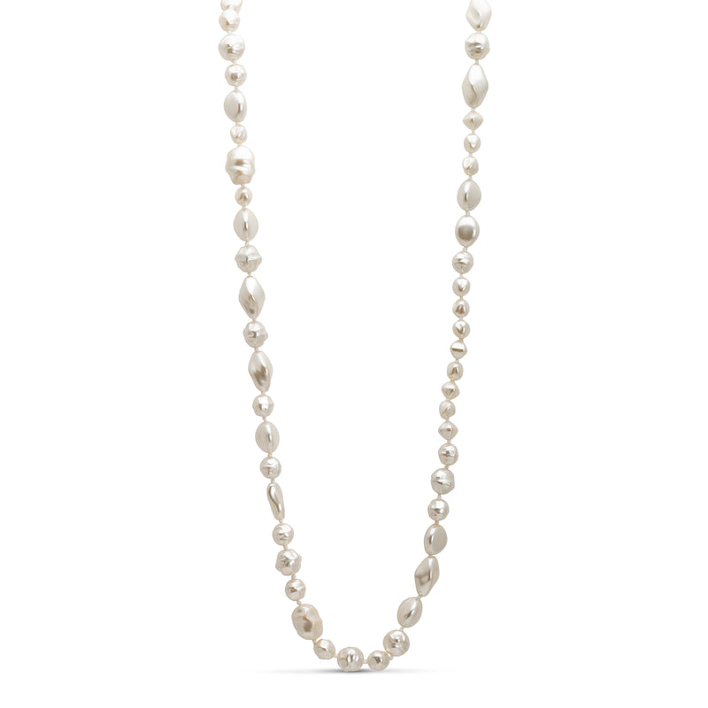 Collier de perles baroques 80 cm