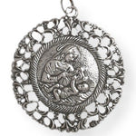 Medalla de Cuna Plata Virgen María