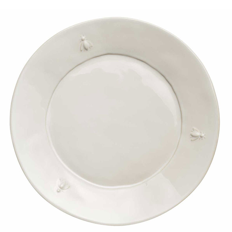 Pottery Ceramic Plate Set- 4 ECRU