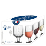 Parisienne Wine Glass Set-4