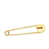 18K Smooth Yellow Gold Safety Pin