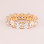 Round wedding band mm 6 high bezel plated in 18k gold