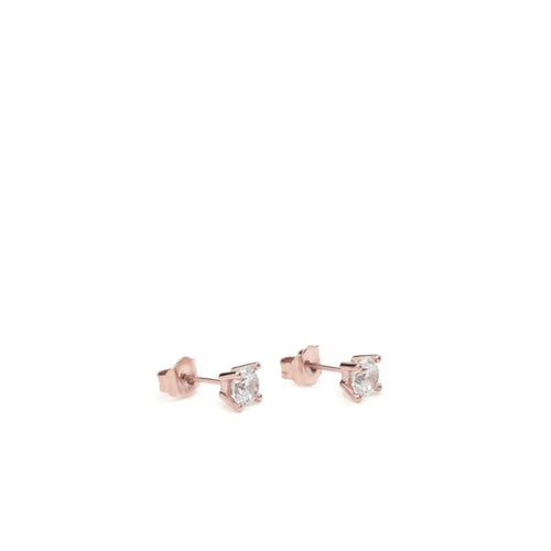 Small Earrings Geometric Design Pink Bath