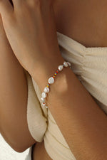 Bracelets en Argent Design Multicolore avec Perle