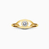 Gold Turkish Eye Ring
