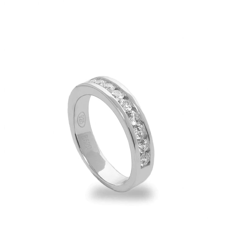 Fine Silver Rings Bright Design