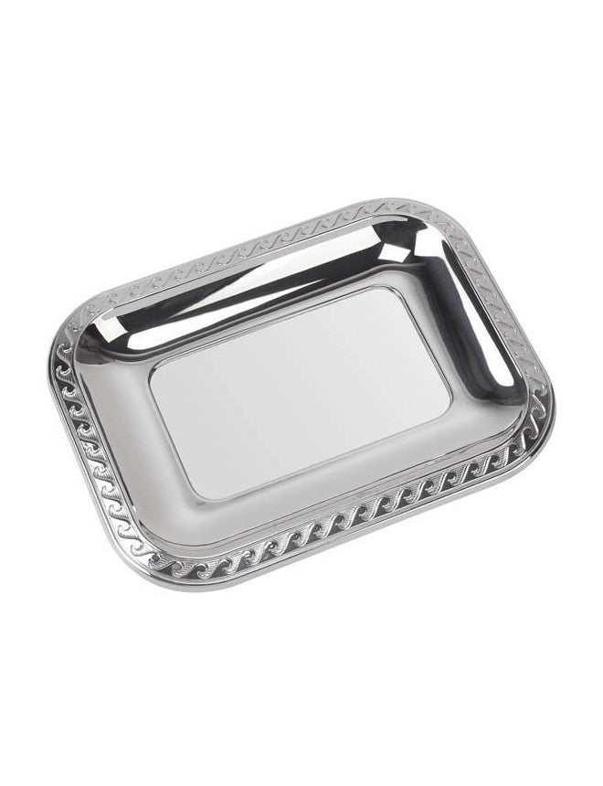 Silver Plated Waves Tray 
