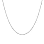 Short Silver Necklaces Chain Design