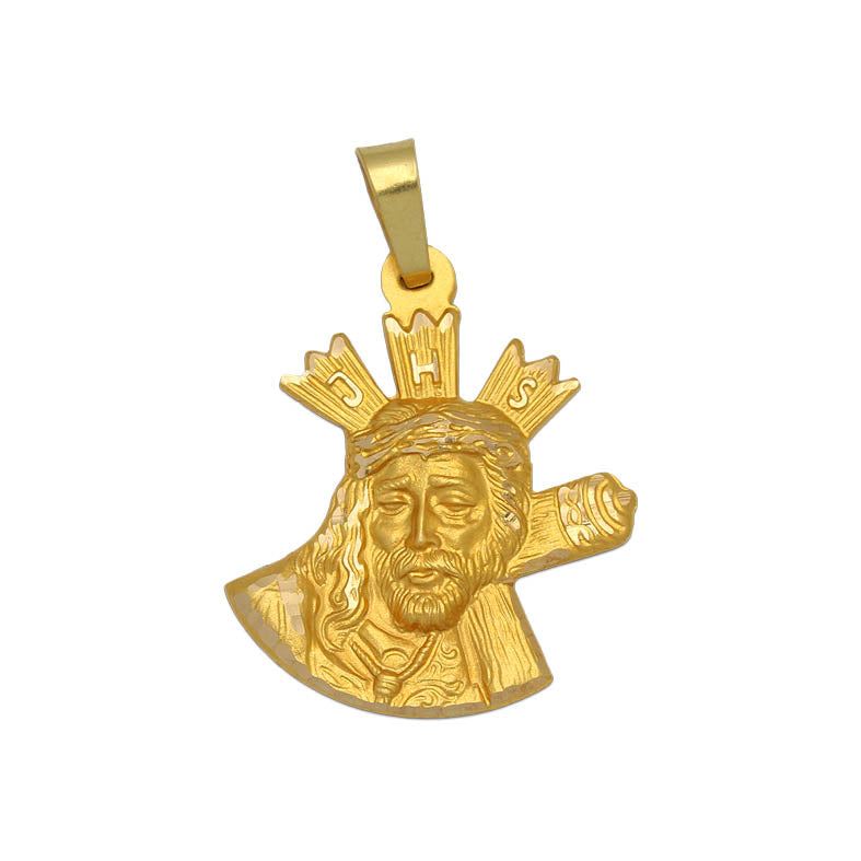 18K Gold Medal Great Power 20X26 mm