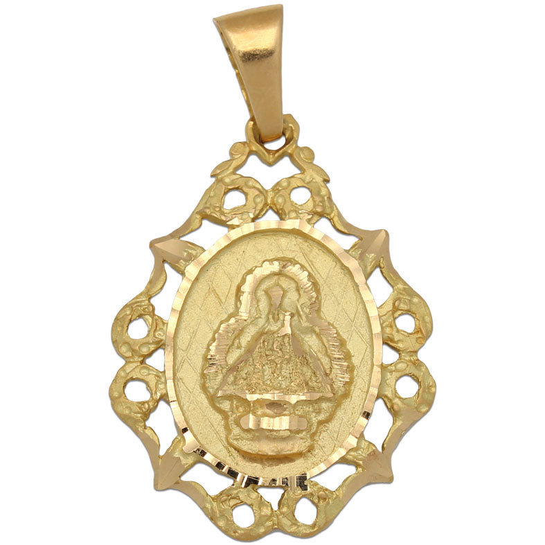 Medalla Oro 18Kl Virgen De La Cabeza 25X33 mm