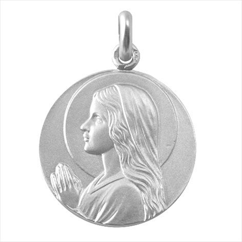 Silver Bird Girl Medal 22 mm