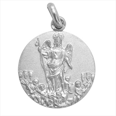 Medalla plata San Rafael de Cordoba 20 mm