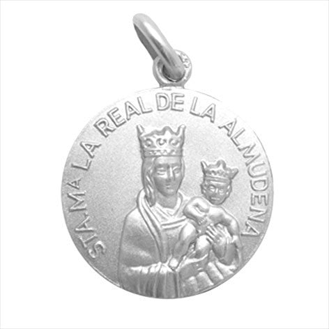 Santa Maria la Real de la Almudena silver medal 18 mm