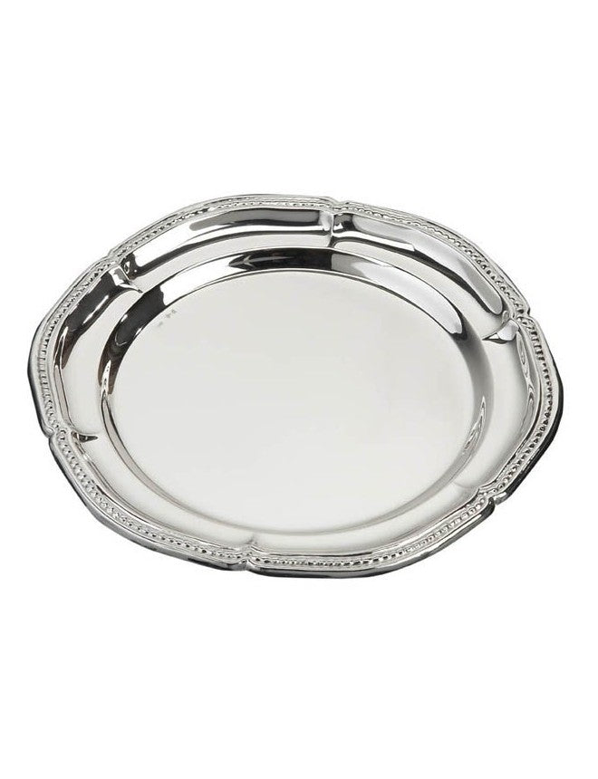 Silver Daisy Plate