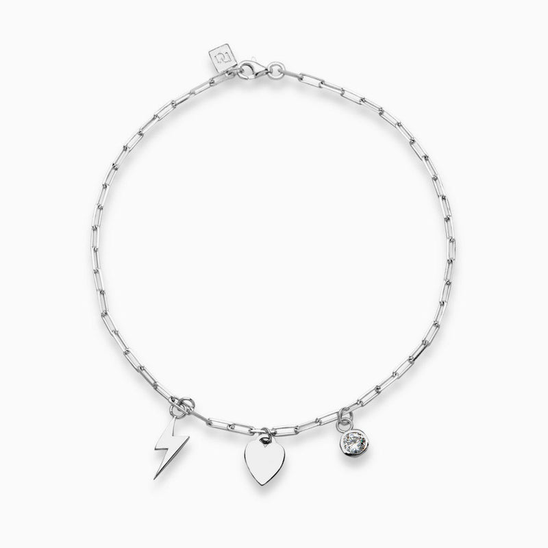 mini charms anklet